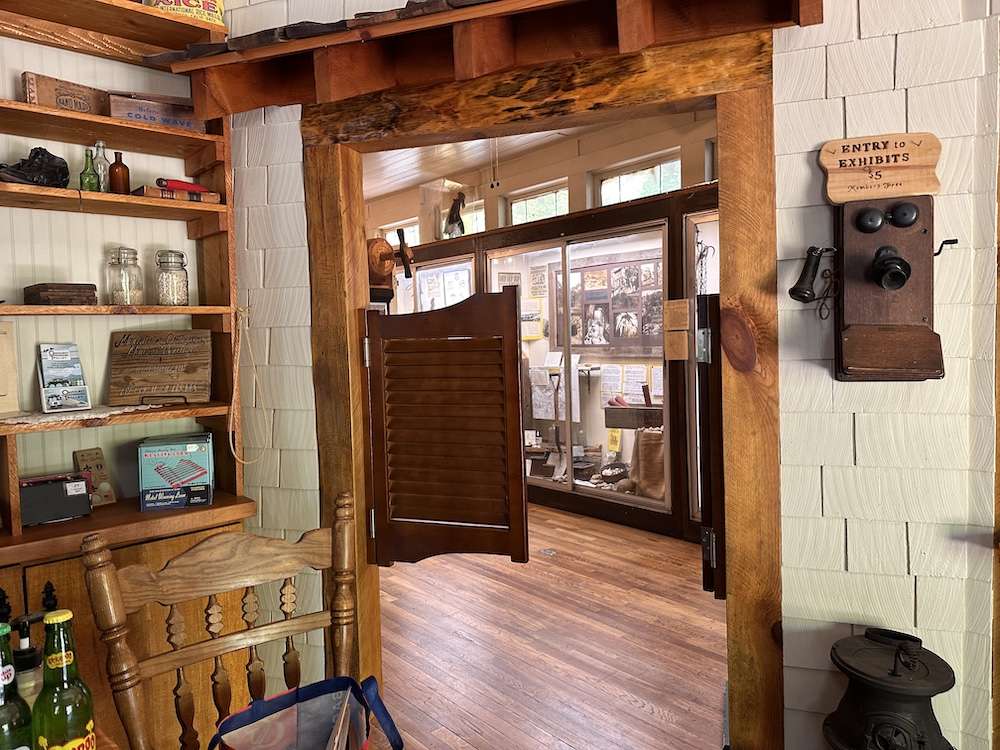 The Fresno Flats Gift Shop entrance to Museum